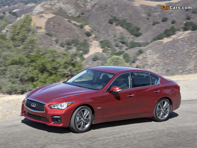 Infiniti Q50S Hybrid (V37) 2013 wallpapers (640 x 480)