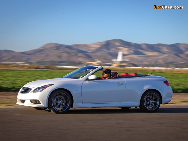 Images of Infiniti Q60 3.7 IPL Convertible (CV36) 2013 (640 x 480)