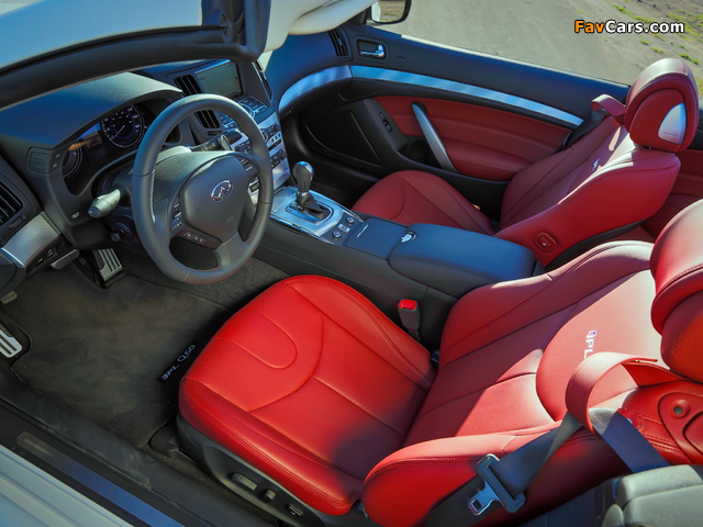 Photos of Infiniti Q60 3.7 IPL Convertible (CV36) 2013 (640 x 480)