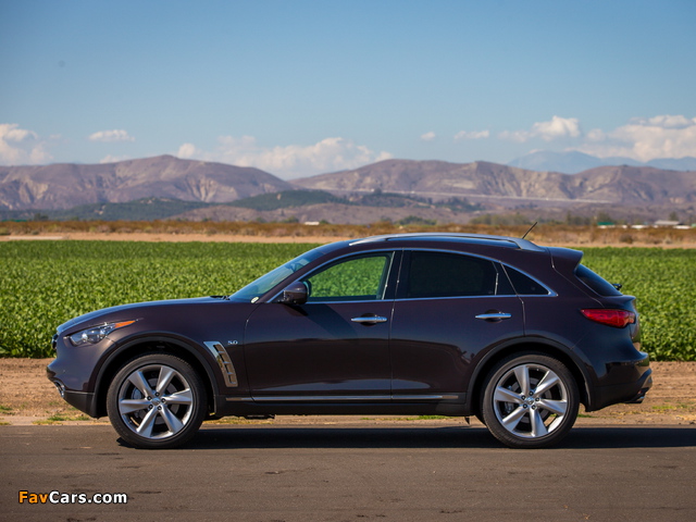 Infiniti QX70S 5.0 (S51) 2013 pictures (640 x 480)