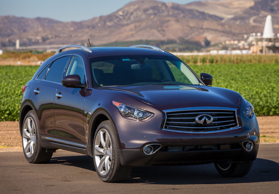 Photos of Infiniti QX70S 5.0 (S51) 2013