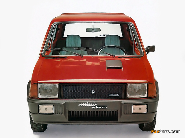 Innocenti Mini de Tomaso Turbo 1983–88 wallpapers (640 x 480)