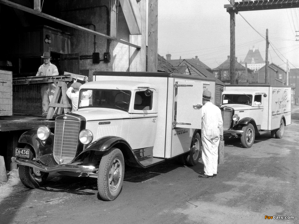 1934–37 International C-30 Refrigerator Truck images (1024 x 768)