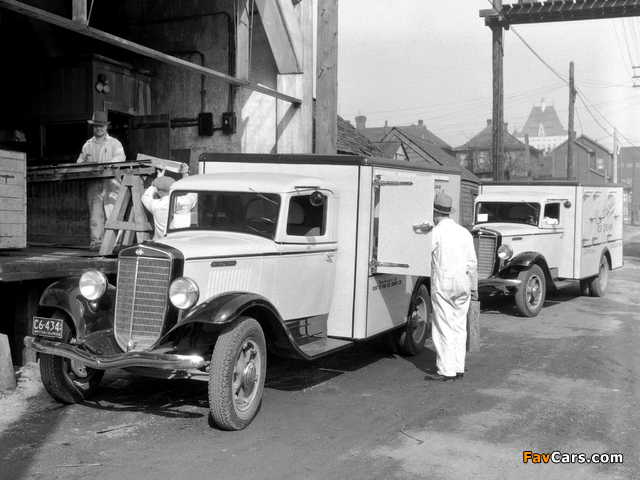 1934–37 International C-30 Refrigerator Truck images (640 x 480)