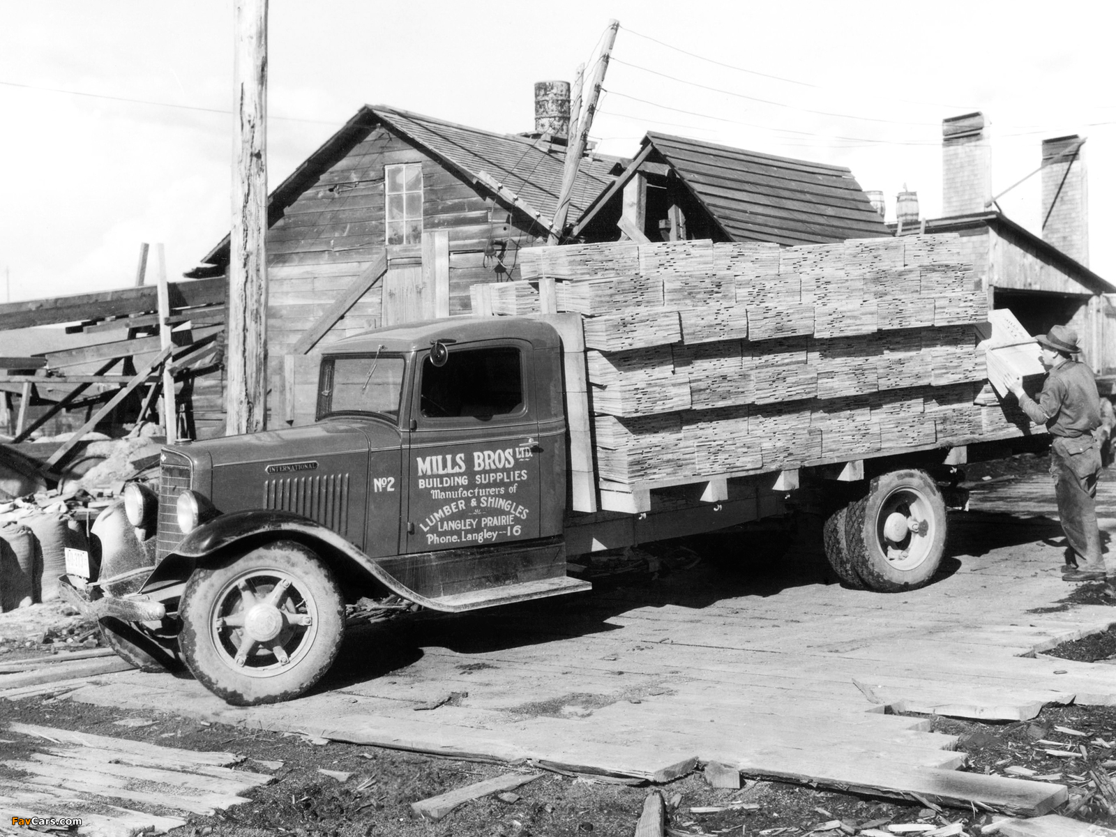 1934–37 International C-30 Flatbed photos (1600 x 1200)