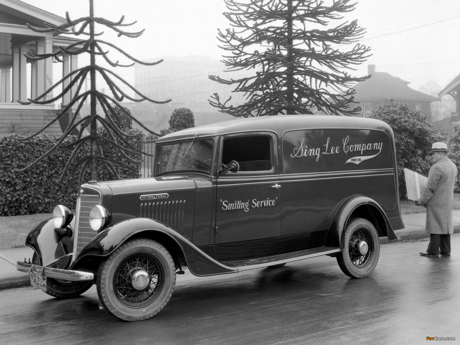 1934–37 International C-1 Panel Truck pictures (1600 x 1200)
