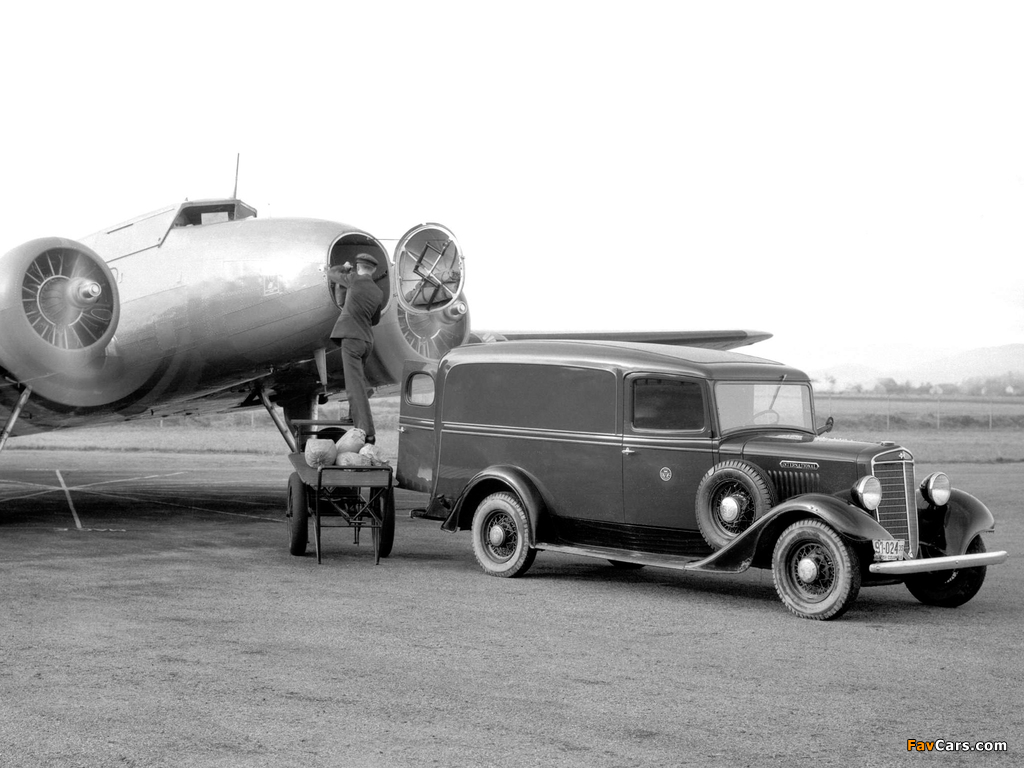 Photos of 1934–37 International C-1 Panel Truck (1024 x 768)