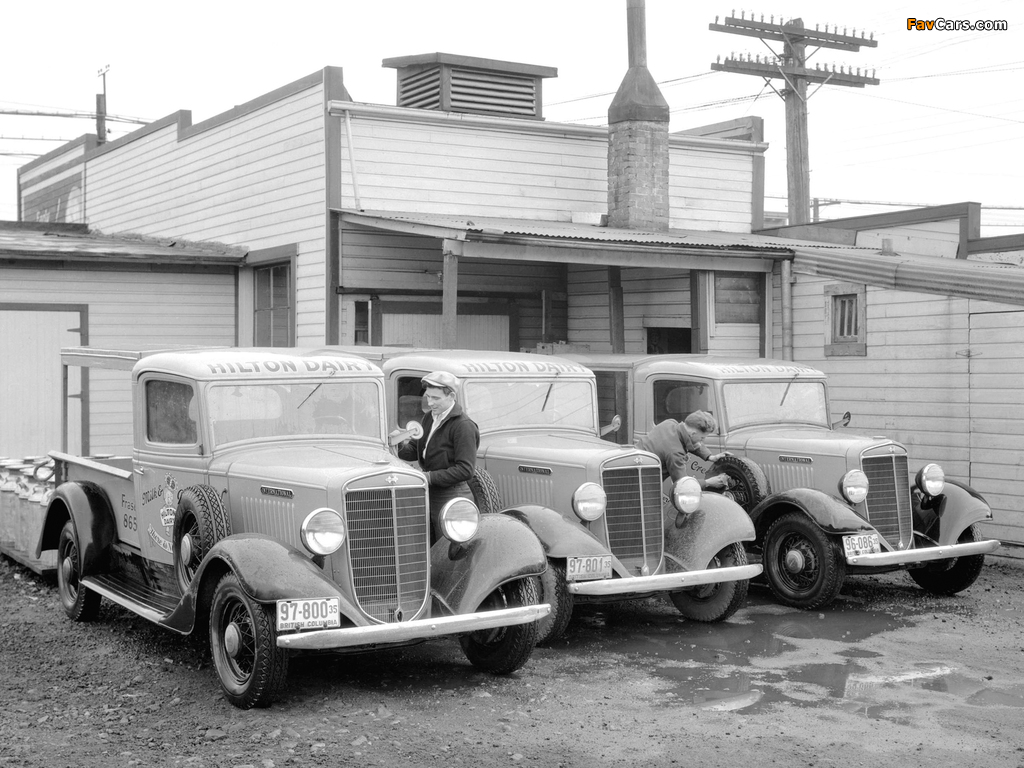 1934–37 International C-1 Pickup Truck wallpapers (1024 x 768)