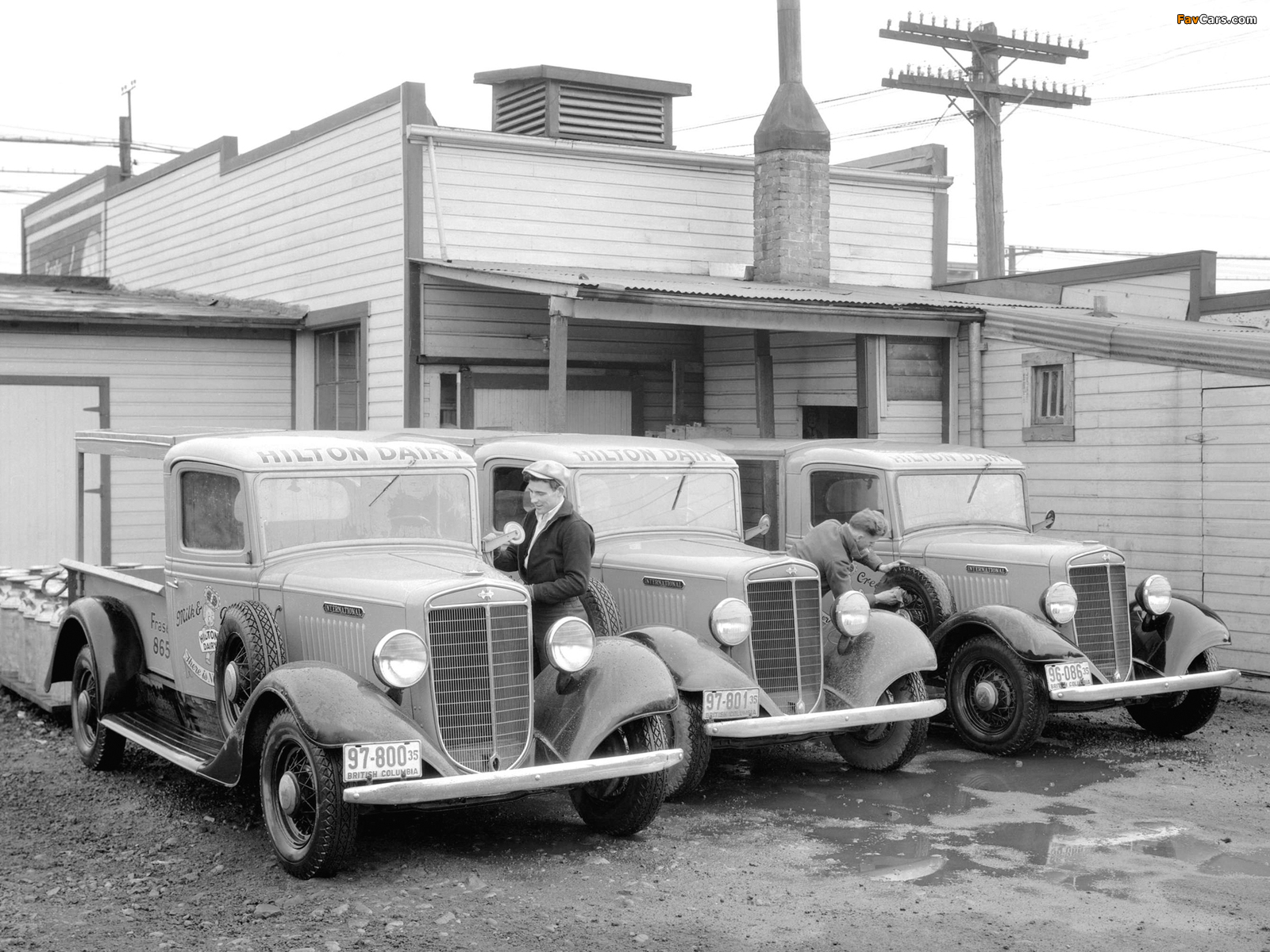 1934–37 International C-1 Pickup Truck wallpapers (1600 x 1200)