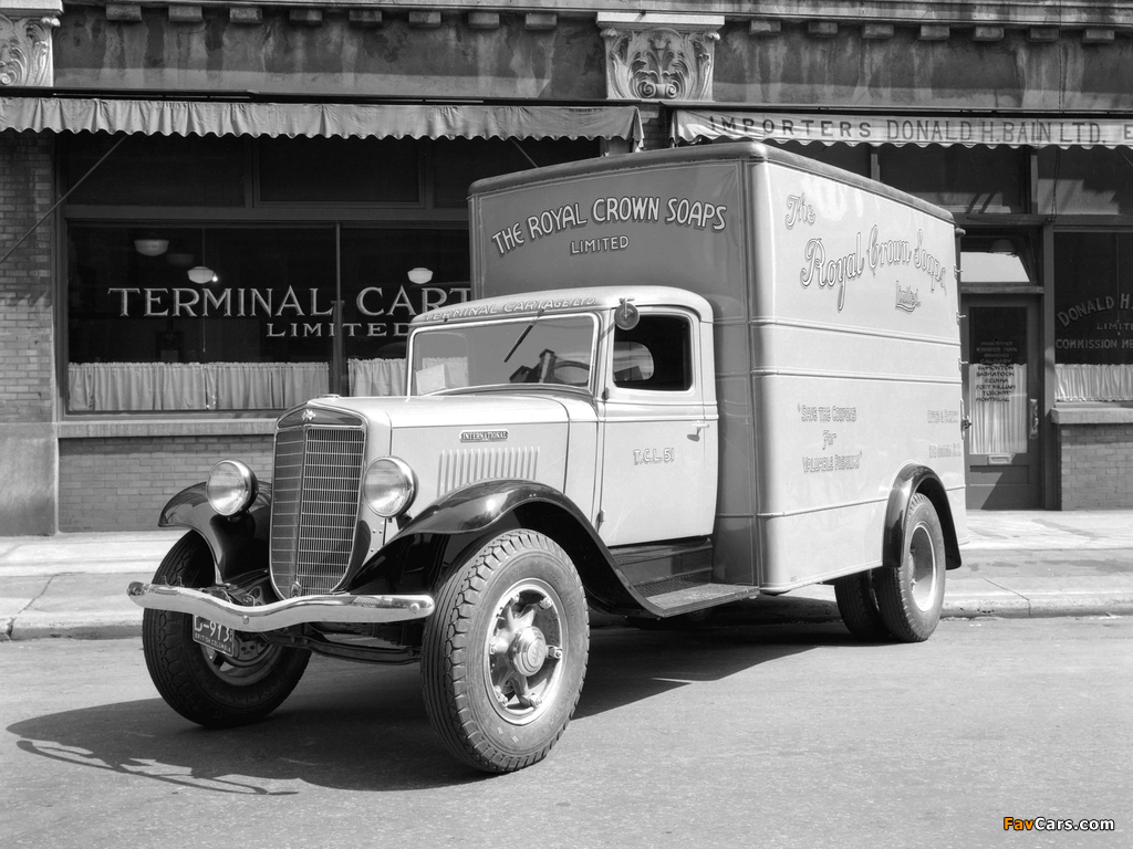 1934–37 International C-30 Delivery Truck wallpapers (1024 x 768)