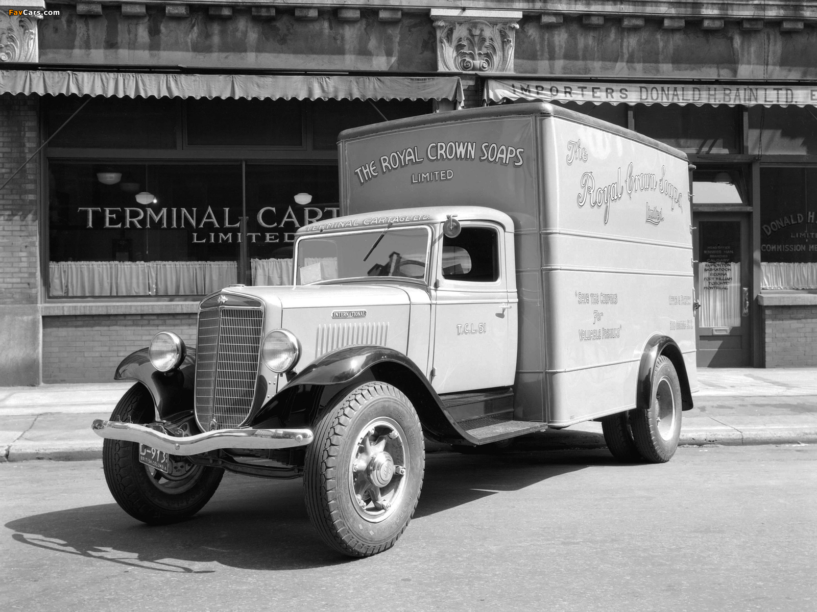 1934–37 International C-30 Delivery Truck wallpapers (1600 x 1200)