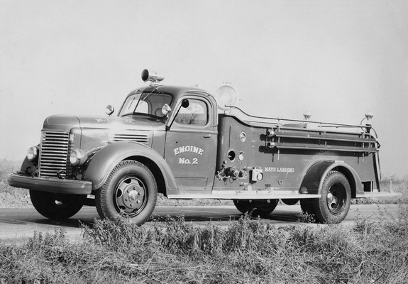 Pictures of International K-Series Firetruck 1949