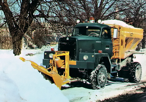 Pictures of International M-Series Snow Plow Truck 1970