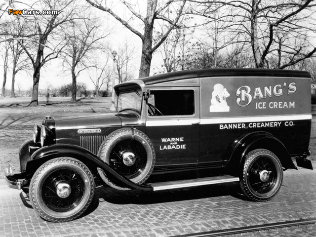 International D-1 Delivery Panel Truck 1931 wallpapers (640 x 480)