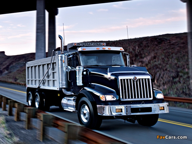 International PayStar 5900 SBA Dump Truck 2002 images (640 x 480)
