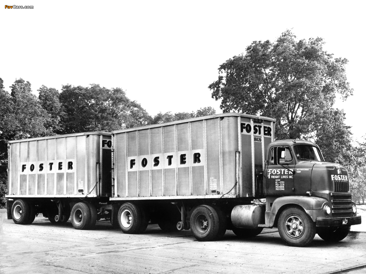 Photos of 1952–53 International R-190 Highbinder Tractor Truck (1280 x 960)