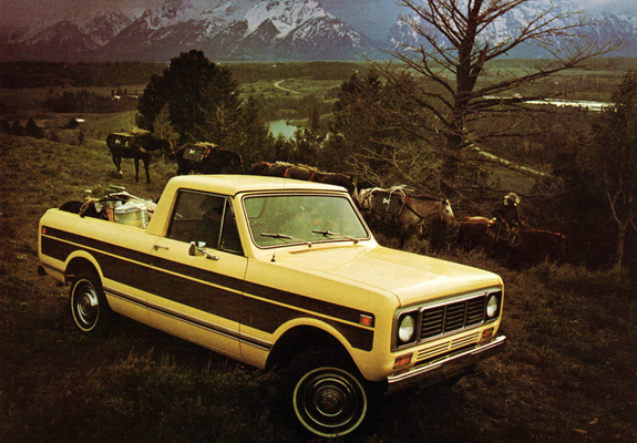 International Scout II Terra 1976 wallpapers