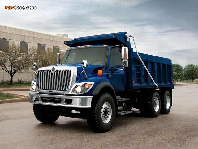 International WorkStar 6x4 Dump Truck 2008 photos (640 x 480)