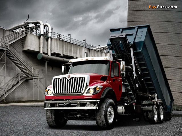 Photos of International WorkStar 6x4 Dump Truck 2008 (640 x 480)