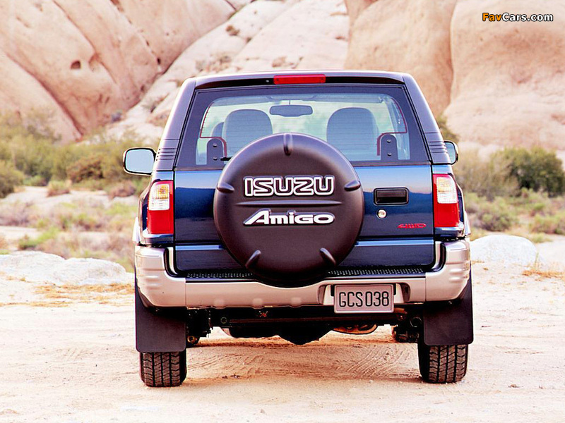 Isuzu Amigo S Hard Top 2000 pictures (800 x 600)