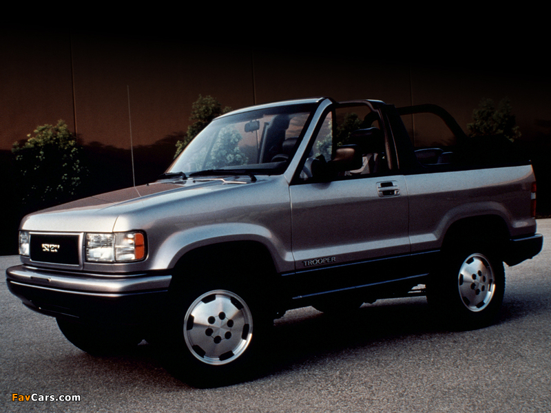 Isuzu Trooper Convertible Concept 1994 wallpapers (800 x 600)