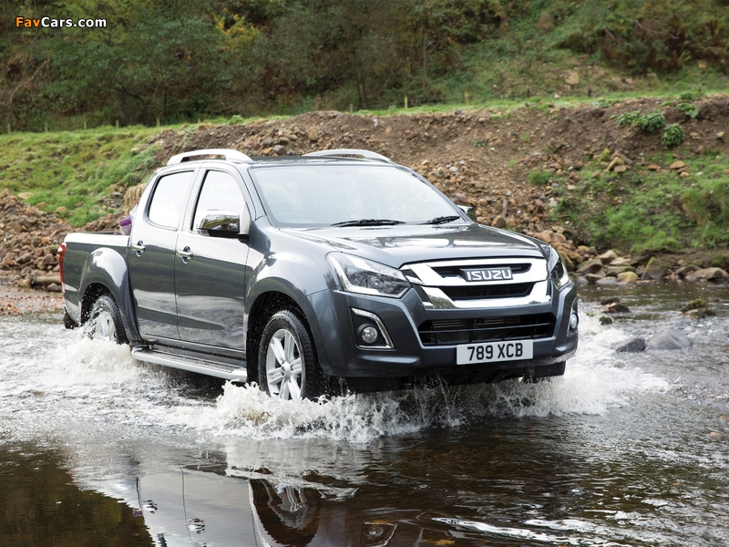 Images of Isuzu D-Max Double Cab UK-spec 2017 (800 x 600)