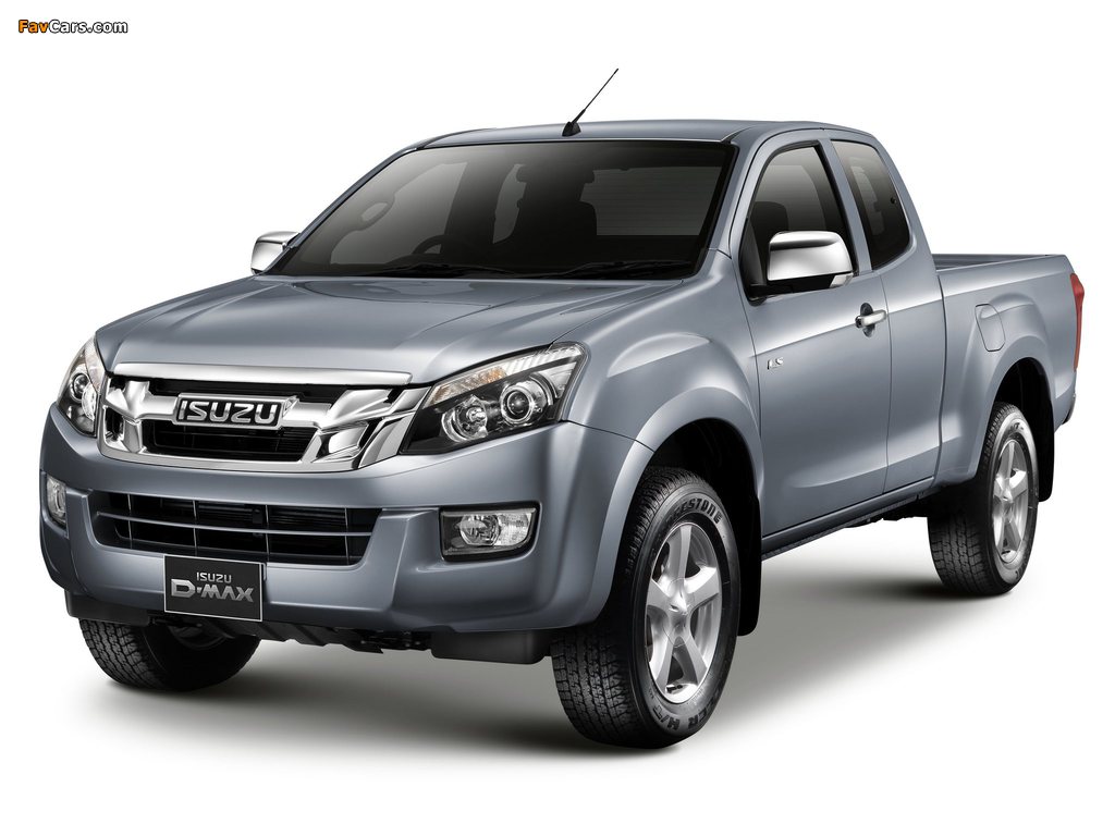 Isuzu D-Max Extended Cab 2012 pictures (1024 x 768)