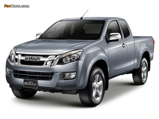 Isuzu D-Max Extended Cab 2012 pictures (640 x 480)