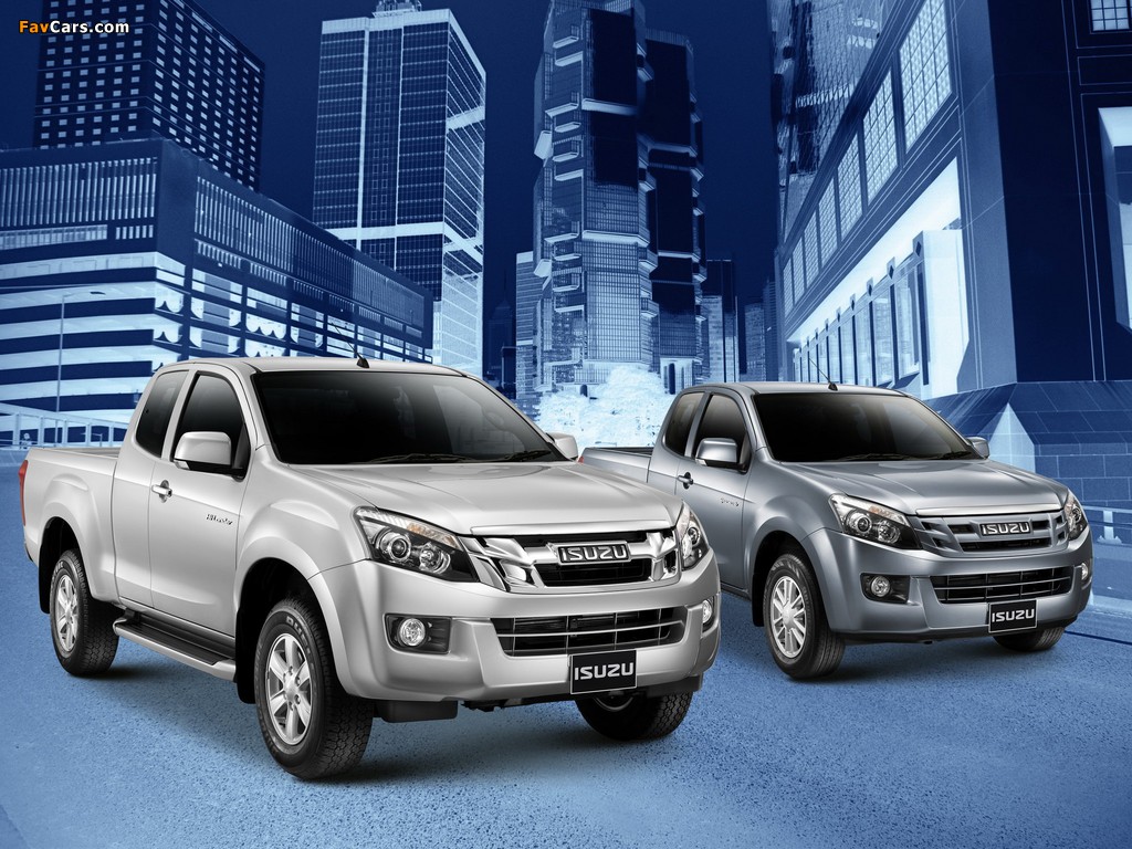 Isuzu D-Max Extended Cab 4x4 & 4x2 2012 pictures (1024 x 768)