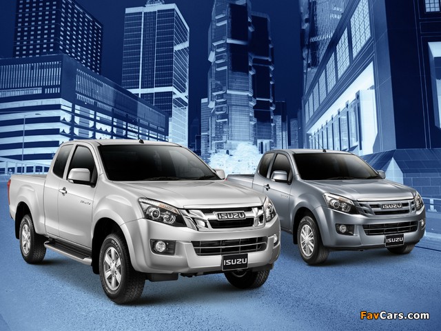 Isuzu D-Max Extended Cab 4x4 & 4x2 2012 pictures (640 x 480)