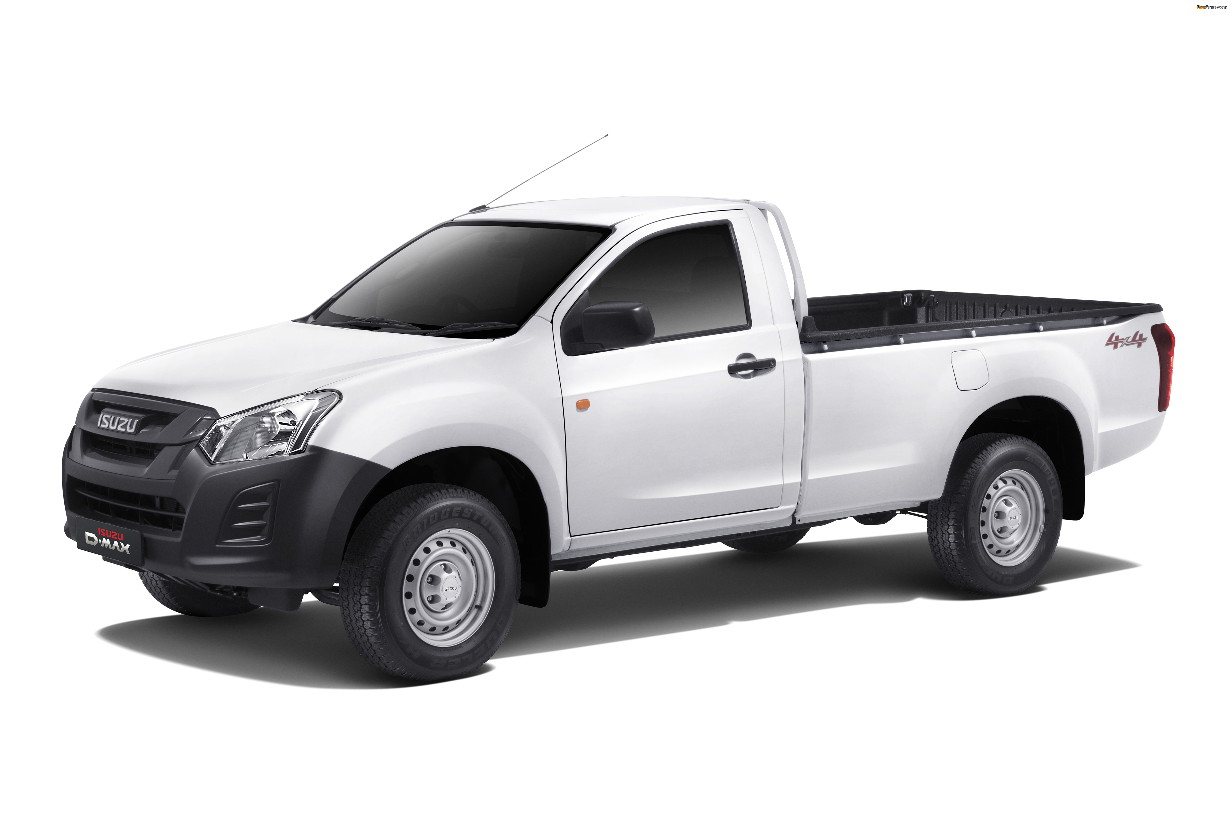 Isuzu D-Max Single Cab 4×4 TH-spec 2017 photos (4096 x 2731)