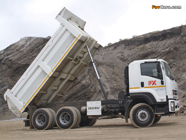 Isuzu FXZ 26-360 Tipper 2010 images (640 x 480)