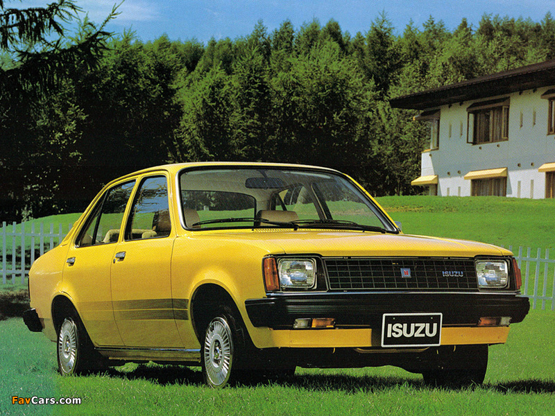 Isuzu Gemini 4-door Sedan (PF60) 1979–87 wallpapers (800 x 600)