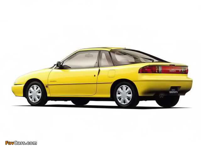 Isuzu Gemini Coupe 1990–93 wallpapers (640 x 480)