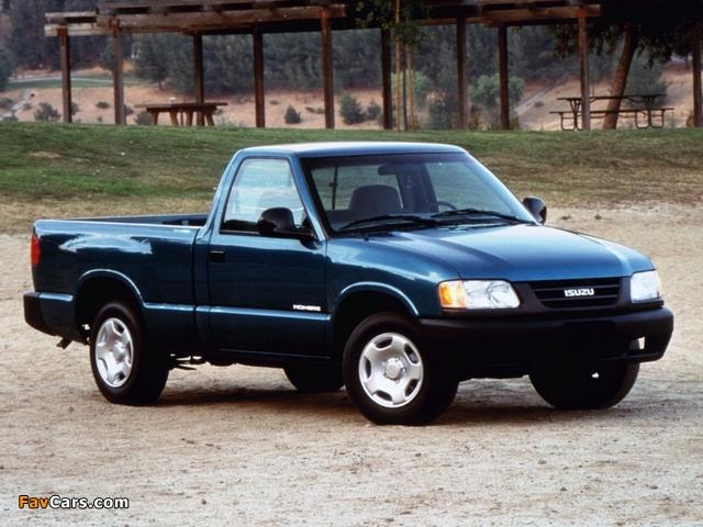 Isuzu Hombre S Regular Cab (TH) 1996–98 pictures (640 x 480)