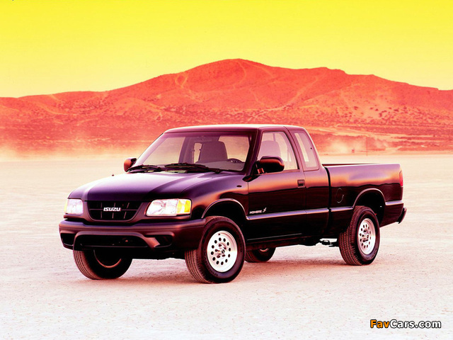 Isuzu Hombre XS Space Cab (TH) 1999–2000 wallpapers (640 x 480)
