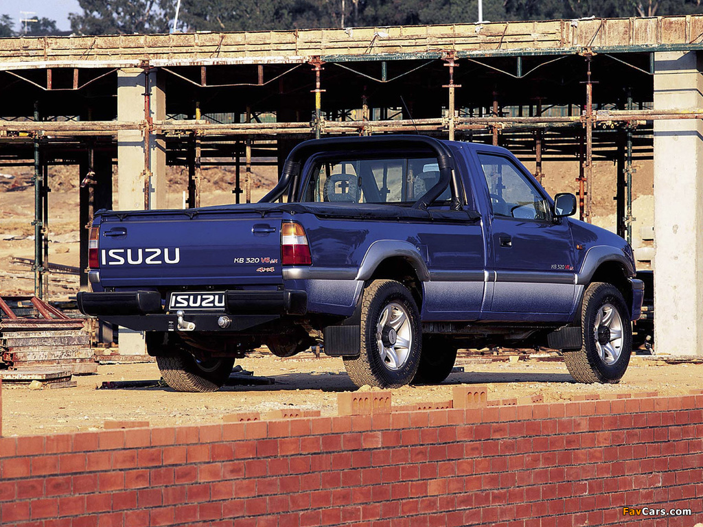 Isuzu KB 4x4 Single Cab 1993–2002 wallpapers (1024 x 768)