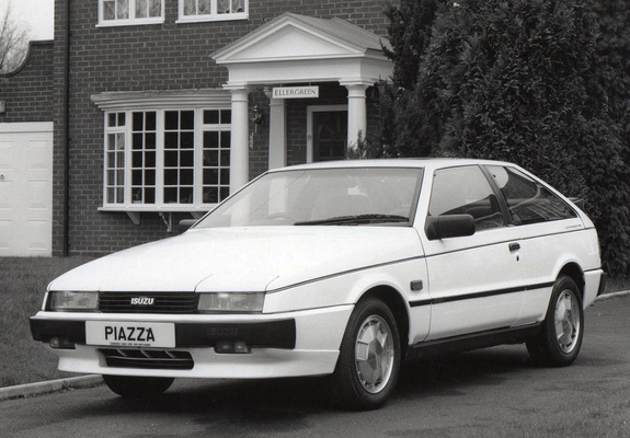 Isuzu Piazza Turbo UK-spec 1986–90 pictures