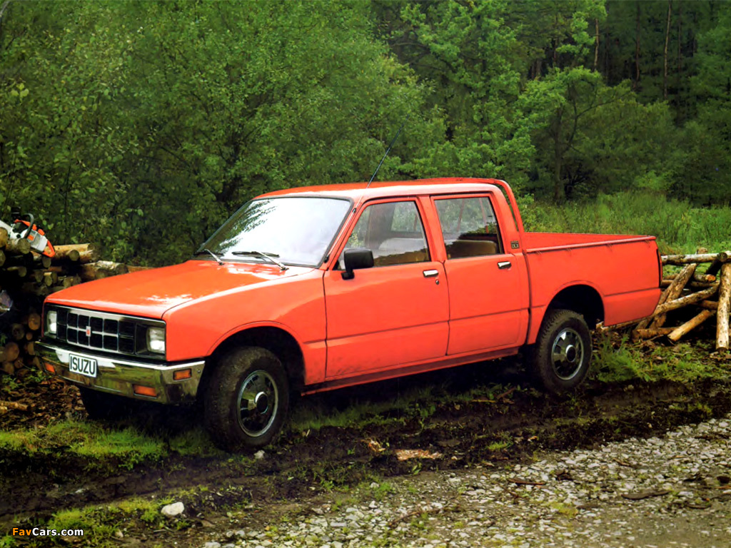 Photos of Isuzu Pickup Double Cab (KB) 1984–88 (1024 x 768)