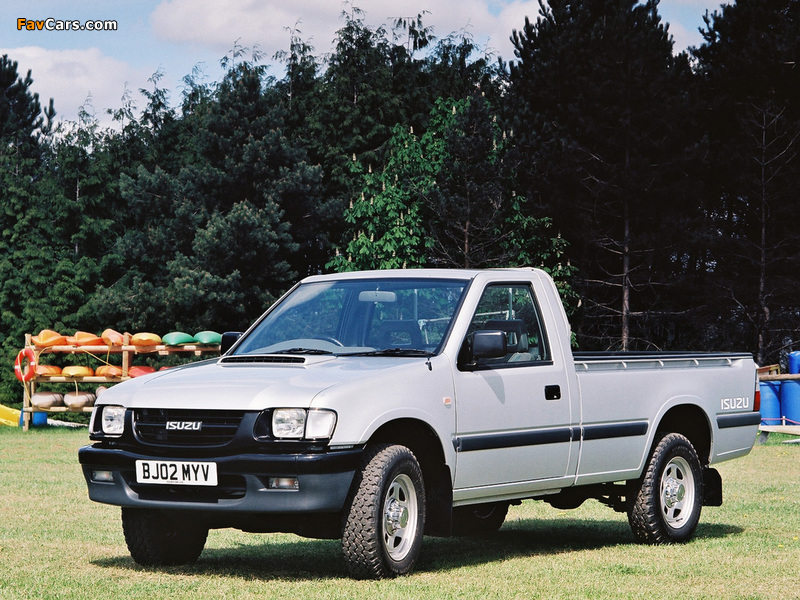 Images of Isuzu TF 4x2 Single Cab UK-spec 1992–2002 (800 x 600)