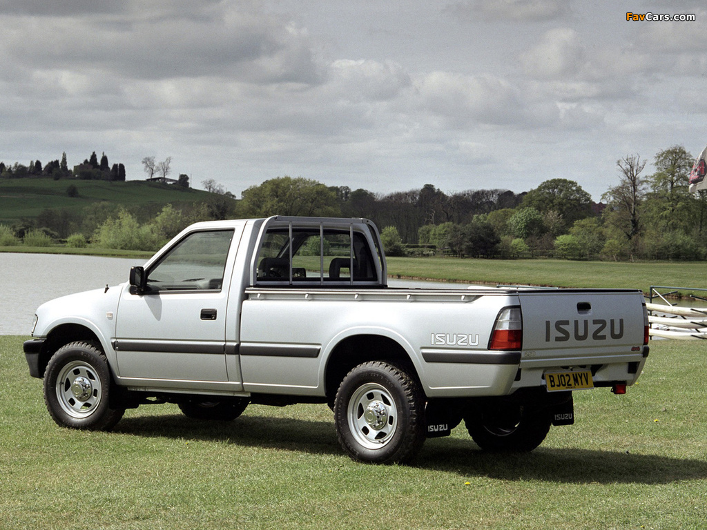 Images of Isuzu TF 4x2 Single Cab UK-spec 1992–2002 (1024 x 768)