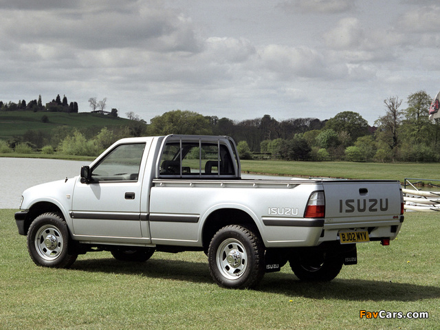Images of Isuzu TF 4x2 Single Cab UK-spec 1992–2002 (640 x 480)