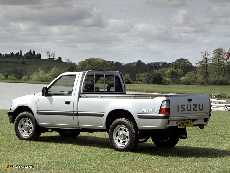 Images of Isuzu TF 4x2 Single Cab UK-spec 1992–2002 (800 x 600)
