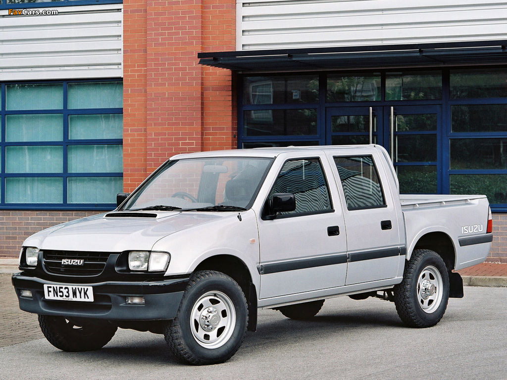 Isuzu TF 4x4 Double Cab UK-spec 1992–2002 images (1024 x 768)