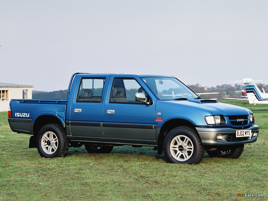 Isuzu TF 4x4 Double Cab UK-spec 1992–2002 images (1024 x 768)