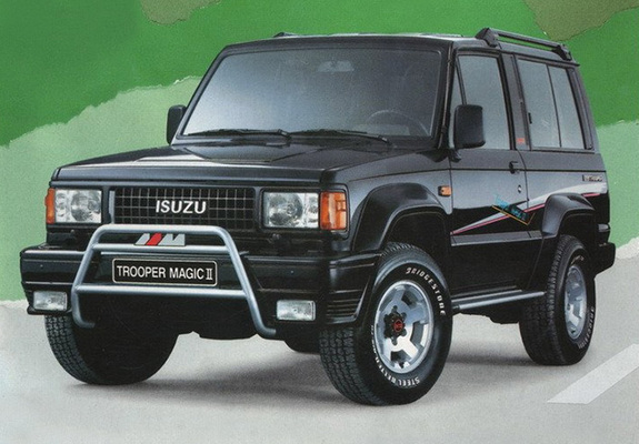 Isuzu Trooper Magic II 3-door 1990–91 pictures