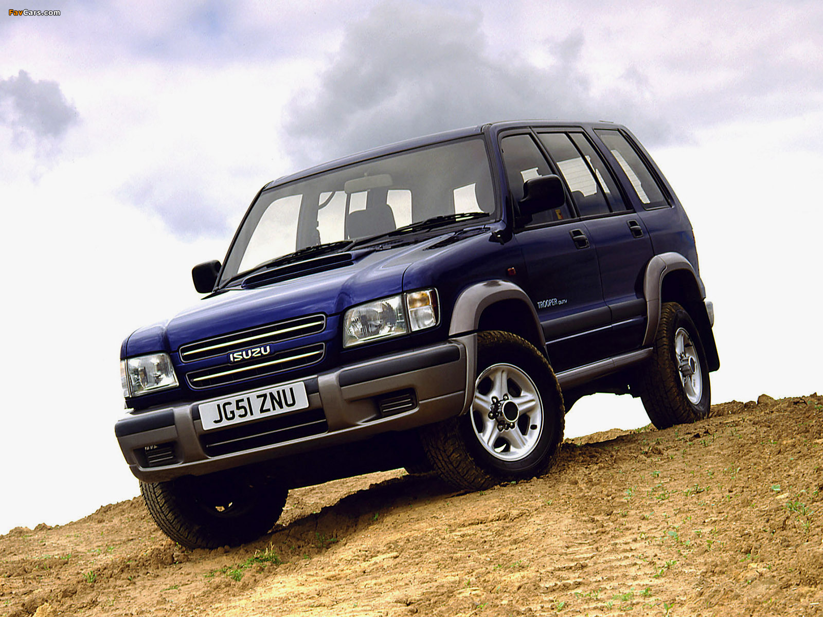 Isuzu Trooper UK-spec 1998–2002 images (1600 x 1200)