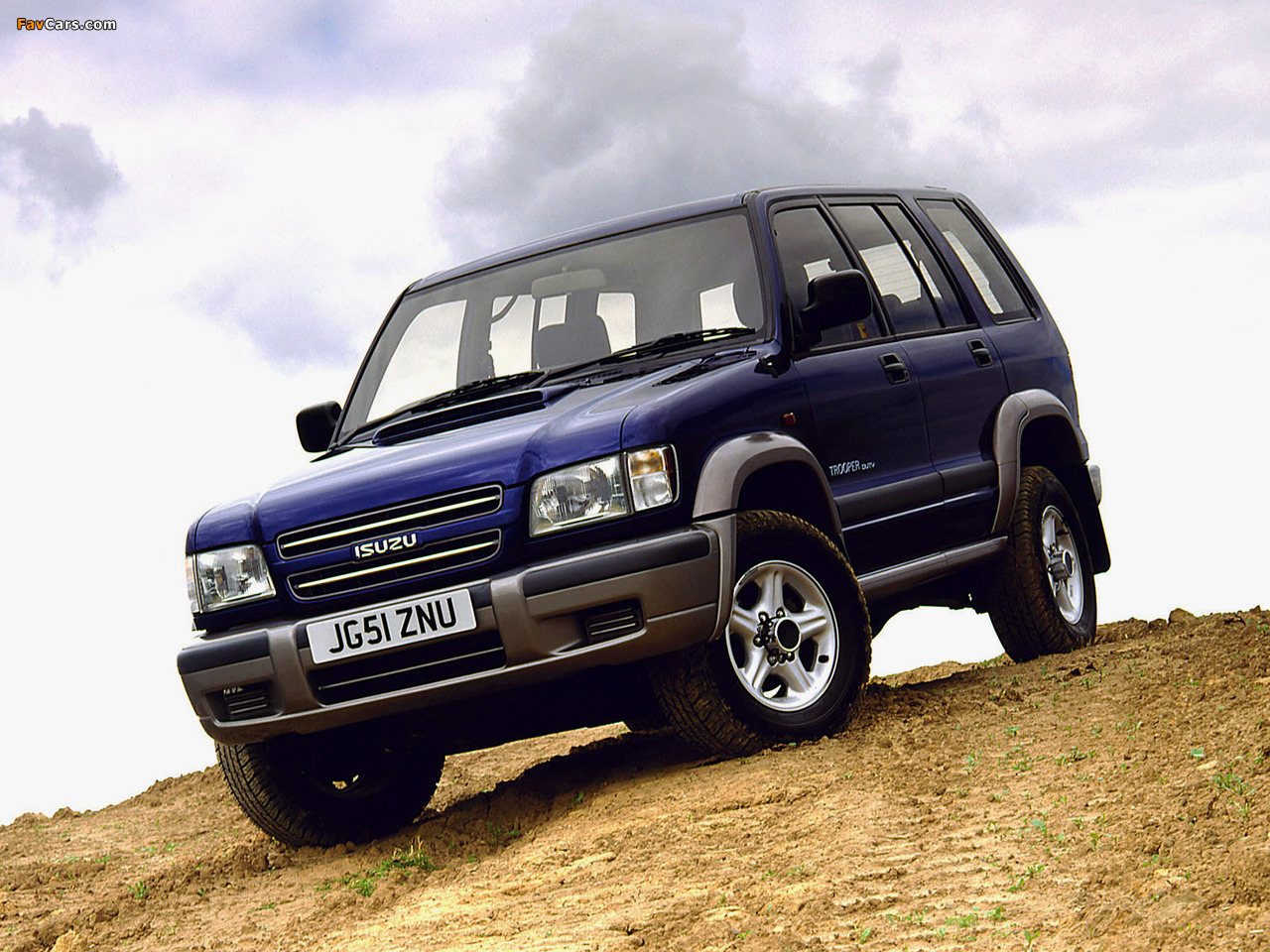 Isuzu Trooper UK-spec 1998–2002 images (1280 x 960)