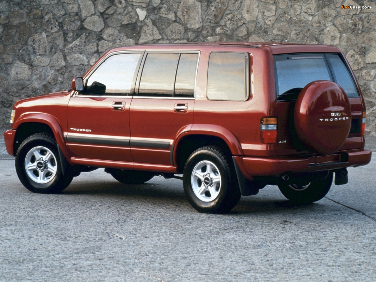 Isuzu Trooper 1998–2002 photos (1280 x 960)