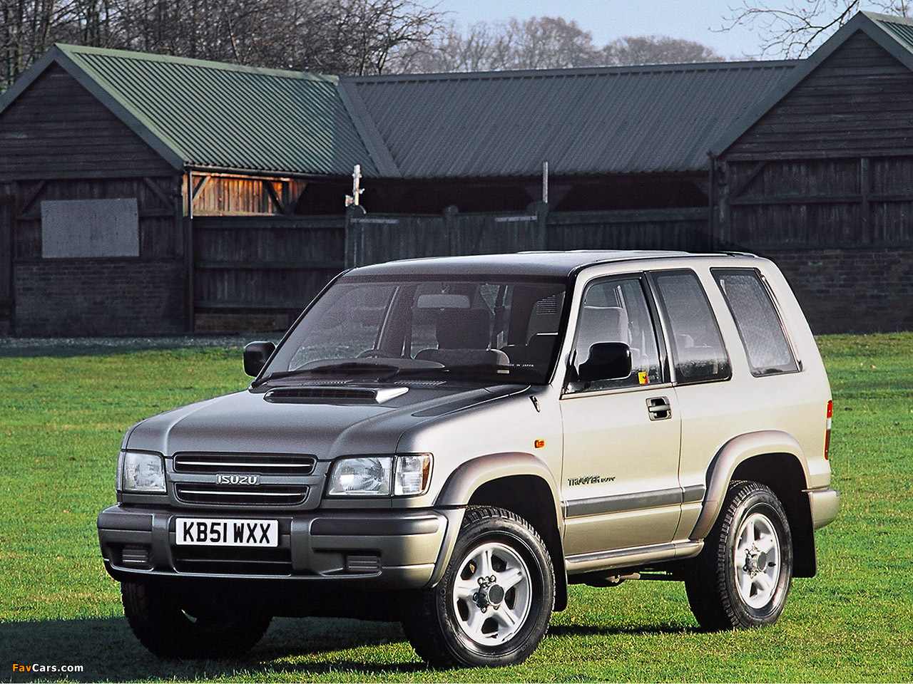 Isuzu Trooper SWB 1998–2002 pictures (1280 x 960)